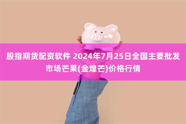 股指期货配资软件 2024年7月25日全国主要批发市场芒果(金煌芒)价格行情